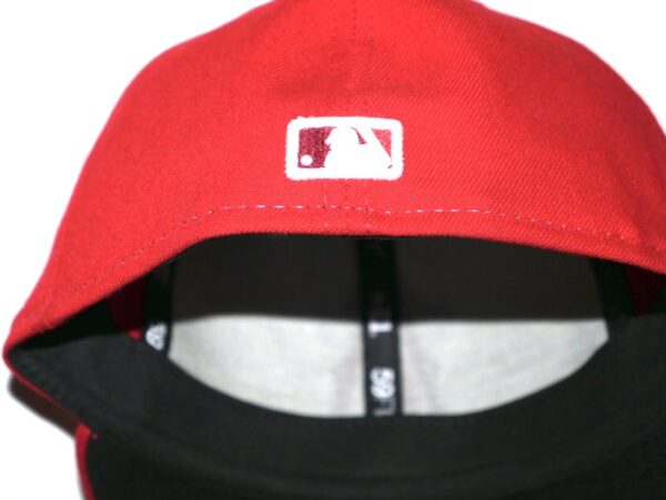 Logan O’Hoppe 2024 Game Worn & Signed Official Los Angeles Angels City Connect “14 O’HOPPE” New Era 59FIFTY Hat