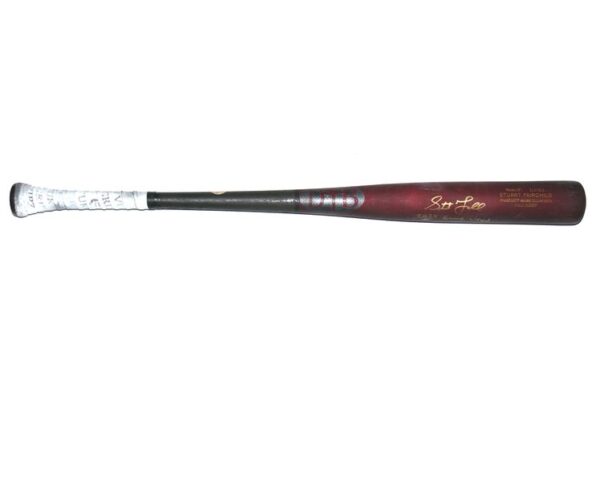 Stuart Fairchild 2024 Cincinnati Reds Game Used & Signed Dove Tail DTB Baseball Bat