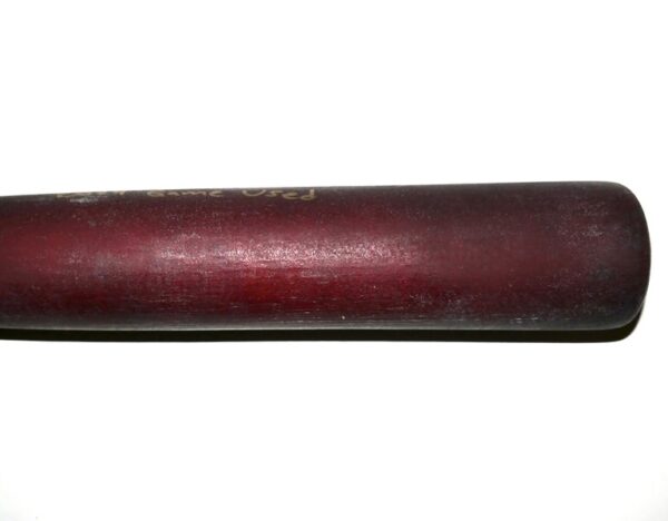 Stuart Fairchild 2024 Cincinnati Reds Game Used & Signed Dove Tail DTB Baseball Bat