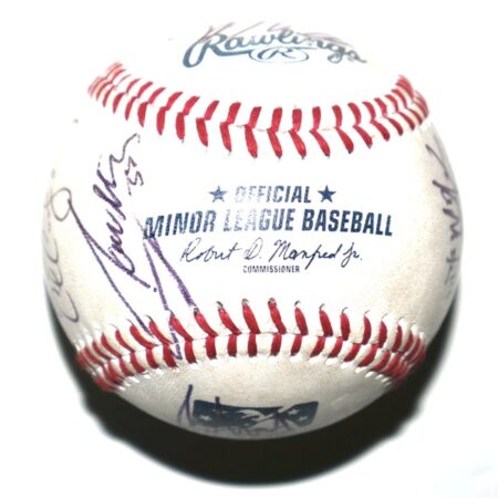 2024 Mississippi Braves Team Signed Official Practice Used Minor League Baseball - 19 Signatures!