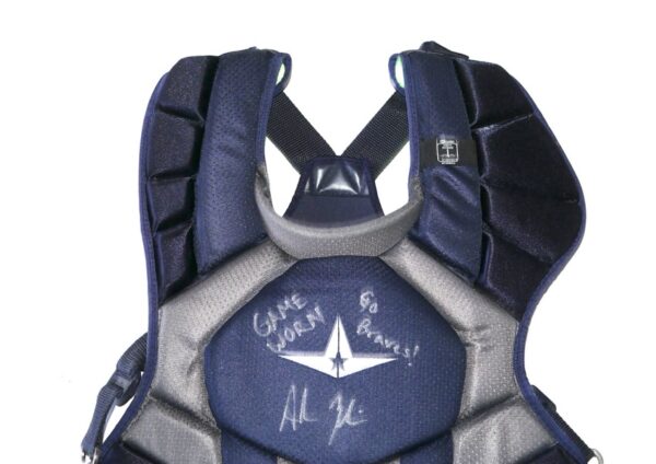 Adam Zebrowski 2024 Mississippi Braves Game Worn & Signed All-Star System 7 Axis CPCC40PRO Chest Protector