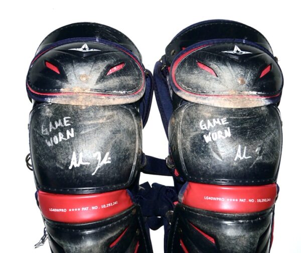 Adam Zebrowski 2024 Rome Emperors Game Worn & Signed All-Star System 7 Axis LG40WPRO Leg Guards