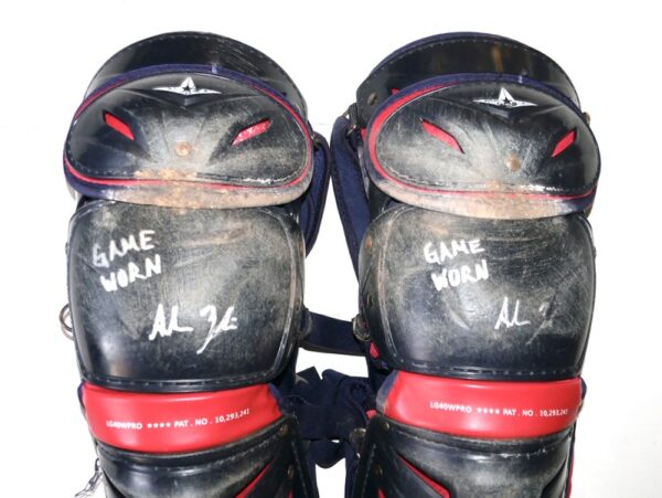 Adam Zebrowski 2024 Rome Emperors Game Worn & Signed All-Star System 7 Axis LG40WPRO Leg Guards