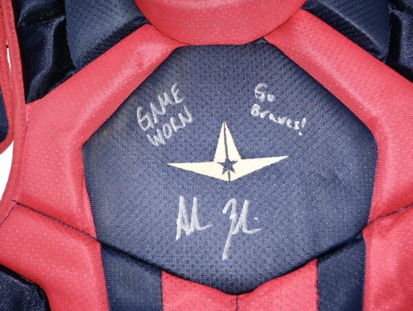 Adam Zebrowski 2024 Rome Emperors Game Worn & Signed All-Star System 7 CP50PRO Chest Protector