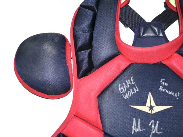 Adam Zebrowski 2024 Rome Emperors Game Worn & Signed All-Star System 7 CP50PRO Chest Protector