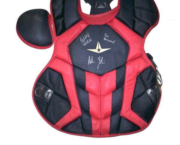 Adam Zebrowski 2024 Rome Emperors Game Worn & Signed All-Star System 7 CP50PRO Chest Protector