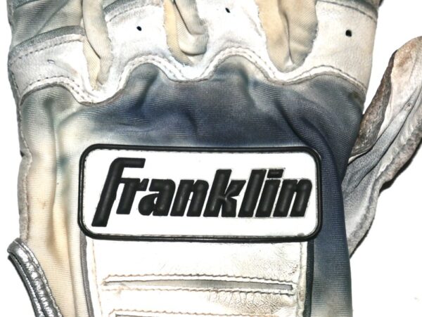 Arden Pabst Mississippi Braves Game Worn & Signed Franklin Batting Glove (Single)