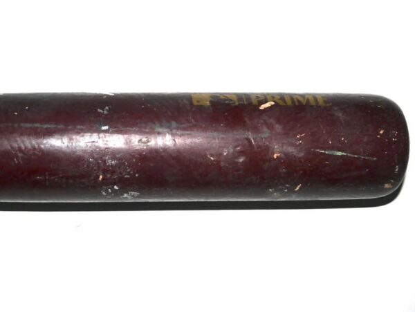 Armando Alvarez 2023 Sacramento River Cats Game Used & Signed Louisville Slugger S419 Baseball Bat - CRACKED1