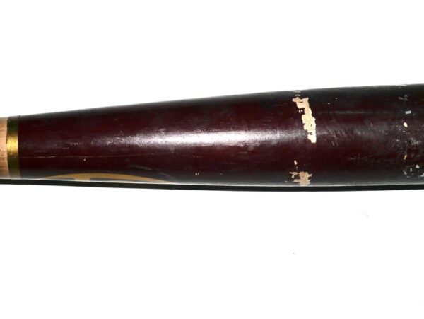 Armando Alvarez 2023 Sacramento River Cats Game Used & Signed Louisville Slugger S419 Baseball Bat - CRACKED1