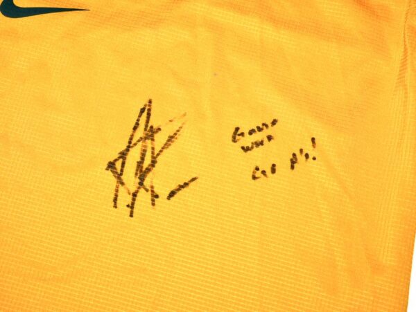 Armando Alvarez 2024 Game Worn & Signed Official Oakland Athletics 50 ALVAREZ Long Sleeve Nike Shirt