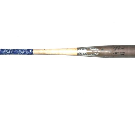 Armando Alvarez 2024 Oakland Athletics Game Used & Signed Chandler Model RA13 Baseball Bat - CRACKED