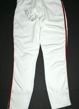 Armando Alvarez San Francisco Giants Practice Worn & Signed Nike MLB Pants - Worn during Spring Training!