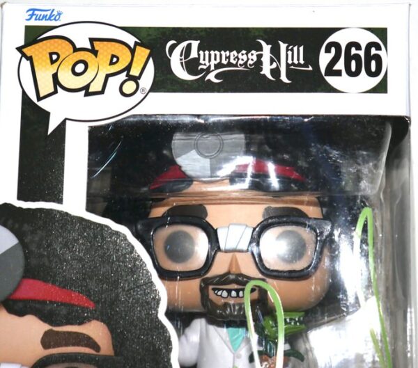 B-Real Signed Cypress Hill #266 B-Real as Dr. Greenthumb Funko Pop! Vinyl Figure - Beckett