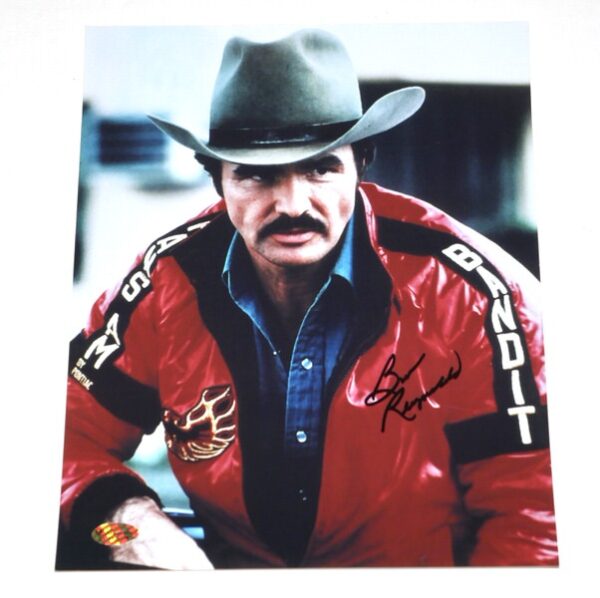 Burt Reynolds Autographed Signed Bo Bandit Darville Smokey the Bandit 8 x 10 Photo - Online Authentics