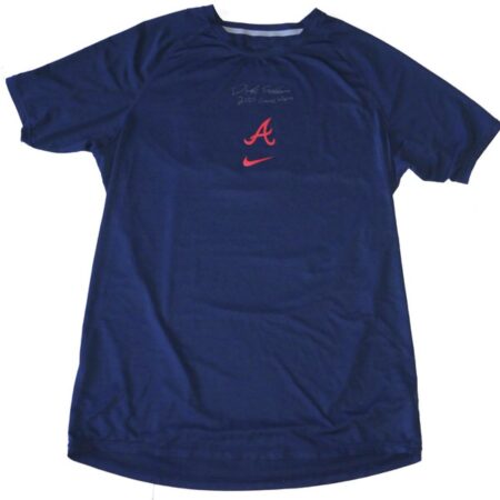 Drake Baldwin 2024 Game Worn & Signed Official Atlanta Braves BALDWIN 81 Nike Dri-Fit XL Shirt