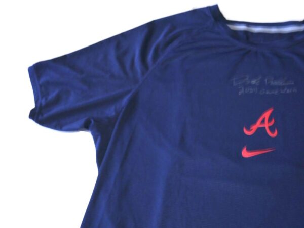 Drake Baldwin 2024 Game Worn & Signed Official Atlanta Braves BALDWIN 81 Nike Dri-Fit XL Shirt1