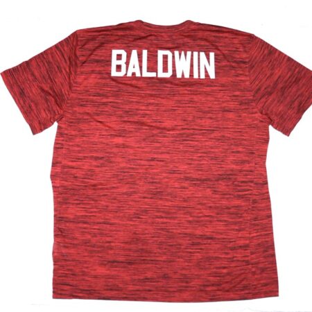 Drake Baldwin 2024 Player Issued & Signed Official Atlanta Braves BALDWIN Nike Dri-Fit XL Shirt