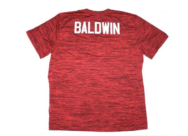 Drake Baldwin 2024 Player Issued & Signed Official Atlanta Braves BALDWIN Nike Dri-Fit XL Shirt