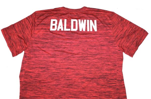 Drake Baldwin 2024 Player Issued & Signed Official Atlanta Braves BALDWIN Nike Dri-Fit XL Shirt