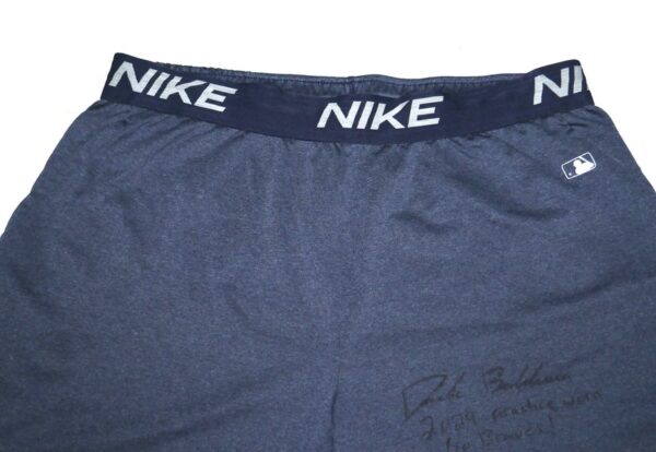 Drake Baldwin 2024 Practice Worn & Signed Official Atlanta Braves BALDWIN 81 Nike Performance XL Shorts