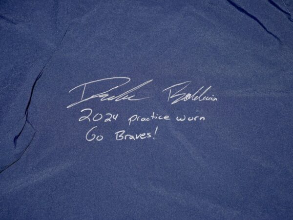 Drake Baldwin 2024 Practice Worn & Signed Official Atlanta Braves Nike Dri-Fit XL Shorts - Atlanta Braves Top Prospect!!!