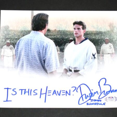 Dwier Brown Signed Autographed John Kinsella Field of Dreams 8 x 10 with Inscription! - PSA