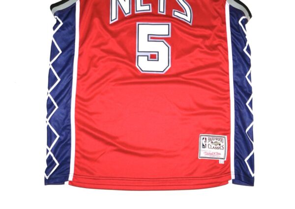 Jason Kidd Signed Autographed New Jersey Nets KIDD #5 Jersey - PSA