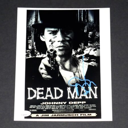 Johnny Depp Autographed Signed William Blake Dead Man 8 x 10 Photo - JSA COA