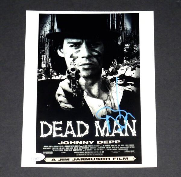 Johnny Depp Autographed Signed William Blake Dead Man 8 x 10 Photo - JSA COA