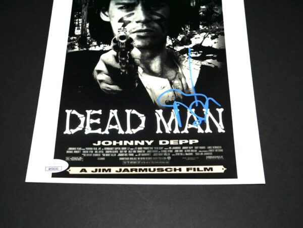 Johnny Depp Autographed Signed William Blake Dead Man 8 x 10 Photo - JSA COA