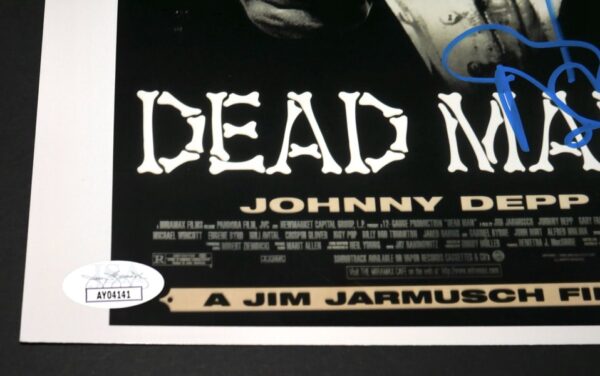 Johnny Depp Autographed Signed William Blake Dead Man 8 x 10 Photo - JSA COA