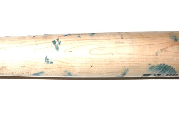 Luke Waddell 2024 Gwinnett Stripers Game Used & Signed Louisville Slugger C271S Baseball Bat - CRACKED