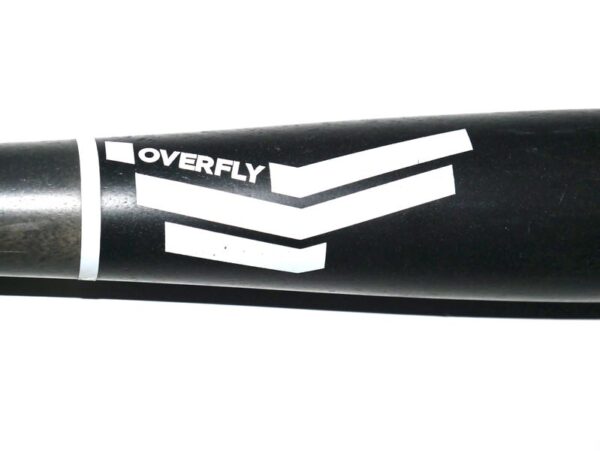 Yohel Pozo 2024 Las Vegas Aviators Game Used & Signed Overfly Pro Elite Birch Baseball Bat - CRACKED