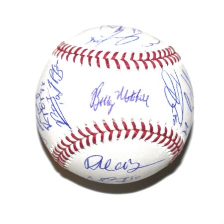 2018 Scranton Wilkes-Barre RailRiders Team Signed Rawlings OML Baseball with 25 Signatures Including Nasty Nestor Cortes, Tyler Wade, Giovanny Urshela & Others!