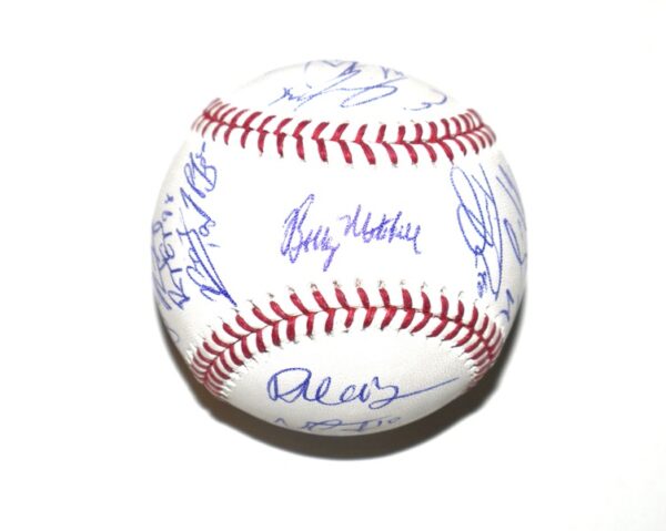 2018 Scranton Wilkes-Barre RailRiders Team Signed Rawlings OML Baseball with 25 Signatures Including Nasty Nestor Cortes, Tyler Wade, Giovanny Urshela & Others!