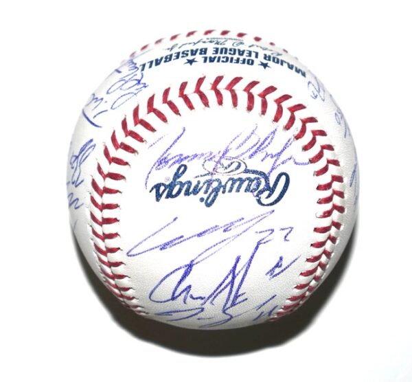 2018 Scranton Wilkes-Barre RailRiders Team Signed Rawlings OML Baseball with 25 Signatures Including Nasty Nestor Cortes, Tyler Wade, Giovanny Urshela & Others!