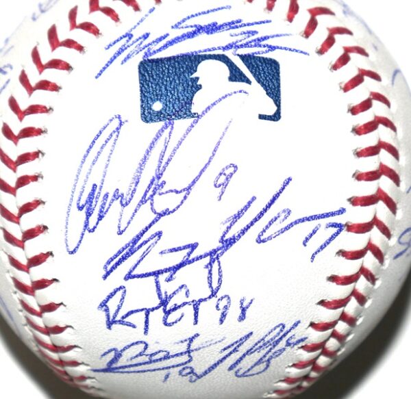 2018 Scranton Wilkes-Barre RailRiders Team Signed Rawlings OML Baseball with 25 Signatures Including Nasty Nestor Cortes, Tyler Wade, Giovanny Urshela & Others!