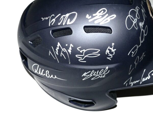 2019 Scranton Wilkes-Barre RailRiders Full-Size Batting Helmet Signed By (26) with Nasty Nestor Cortes, Armando Alvarez, Raynel Espinal, Mike Tauchman, Ryan Lavarnway - Steiner