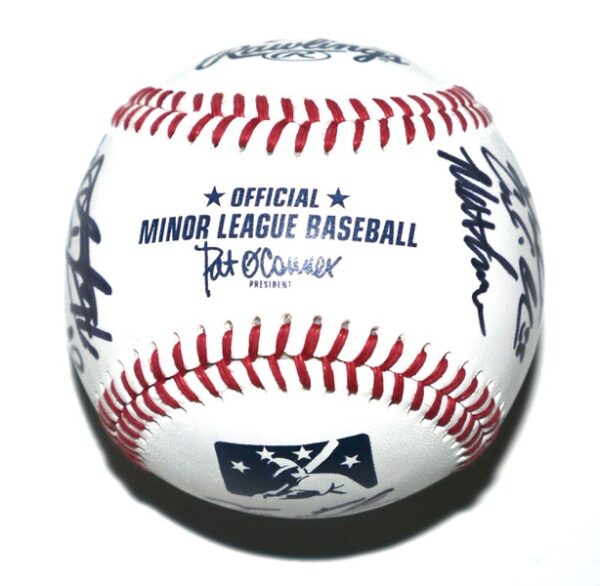 2021 Mississippi Braves Team Signed Official Minor League Baseball - 17 Signatures Including Spencer Strider, Drew Lugbauer, Luke Waddell and Others!