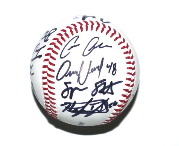 2021 Mississippi Braves Team Signed Official Minor League Baseball - 17 Signatures Including Spencer Strider, Drew Lugbauer, Luke Waddell and Others!