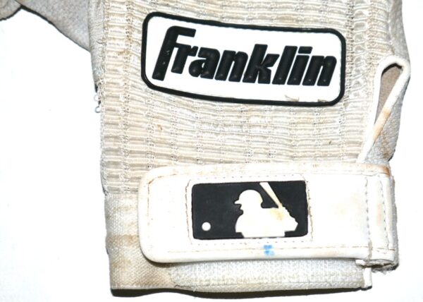 Arden Pabst Mississippi Braves Game Worn & Signed Right-Handed Franklin Batting Glove (Single)1