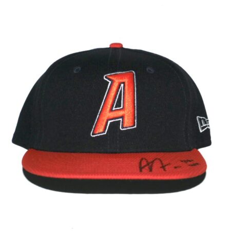 Armando Alvarez 2024 Game Worn & Signed Official Las Vegas Aviators #28 New Era 59FIFTY Hat