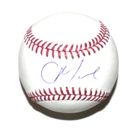 Christian Moore Los Angeles Angels Signed Autographed Rawlings Official Major League Baseball - Angels #1 Prospect!