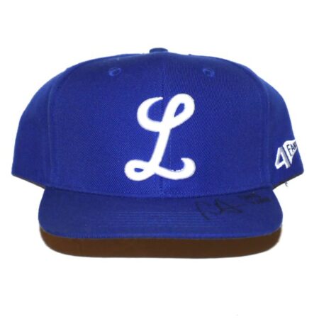 Logan Davidson 2024 Game Worn & Signed Official Tigres del Licey 4FANS Hat - Worn In Winter Ball!