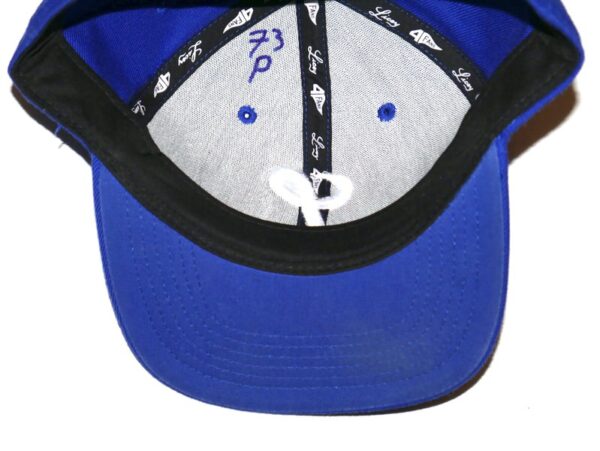 Logan Davidson 2024 Game Worn & Signed Official Tigres del Licey 4FANS Hat - Worn In Winter Ball!