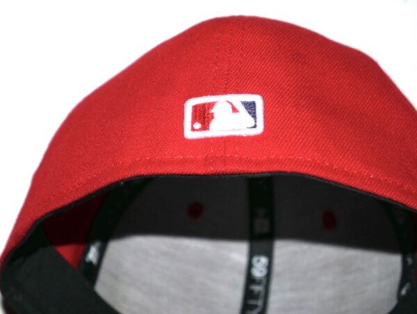 Logan O’Hoppe 2024 Game Worn & Signed Official Los Angeles Angels “14 O’HOPPE” New Era 59FIFTY Hat