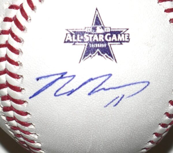 Max Muncy Los Angeles Dodgers Signed Official 2021 All-Star Game Baseball (PSA & Muncy)