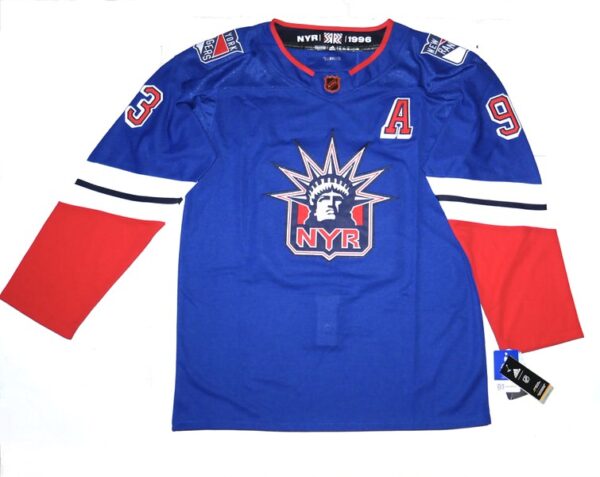 Mika Zibanejad Autographed Signed New York Rangers Reverse Retro Adidas Jersey with Tags! JSA