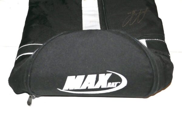 Rusber Estrada 2024 Navegantes del Magallanes Autographed Signed MAX Bat Baseball Bag