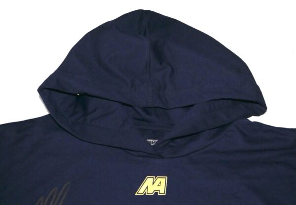 Rusber Estrada Team Issued & Signed Official Navegantes del Magallanes Baseball NA XL Hooded Sweatshirt